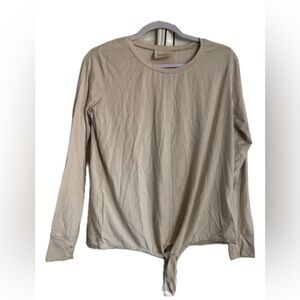 Pure Fiber Bamboo Women's Loungewear Crew Neck Top Size S